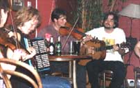 Mad Pudding in session; photo by The Mollis