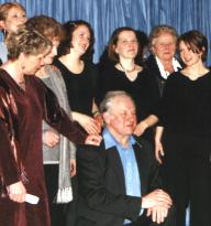 Iain Green & Gaelic Women; photo by The Mollis