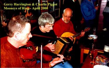 Charlie Piggot and Gerry Harrington; photo by Sean Laffey