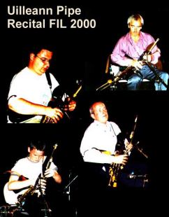 Uilleann Pipers; photo by Sean Laffey