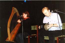 Corrina Hewitt & Simon Thoumire; photo by The Mollis