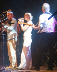 Haugaard, Høirup and Helene Blum, photo by Michael G. Rose
