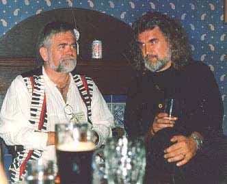 Danny Kyle and Billy Connolly; photo by The Mollis