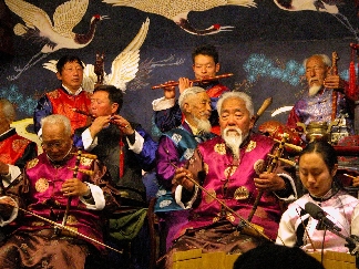 Nakhi musicians