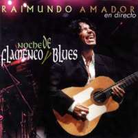 Cover from the Raimundo AMADOR CD, “Noche de Flamenco y Blues”  (1998)