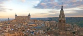 View on Toledo with Alczar & Cathedral