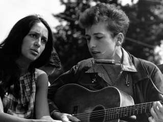 Bob Dylan with Joan Baez
