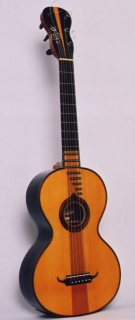 Romantic Guitar, Maker: Juan ÁLVAREZ, Madrid, 20th Century