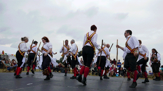 Morris dancers, photo by Christian Moll