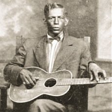 Charley Patton, one of the originators of the Delta blues style