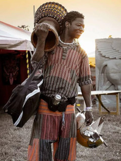 Burkina Faso: Moussa Dembele, Balafon