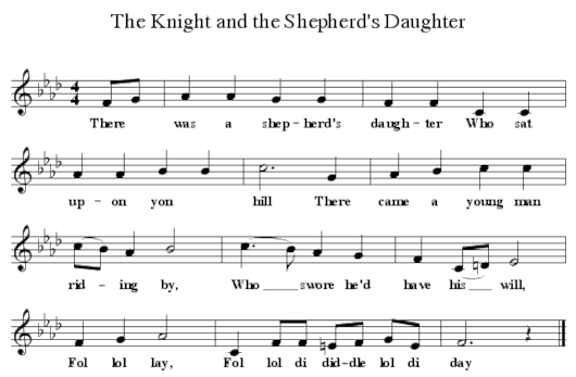 The Knight and the Shepherd's Daughter