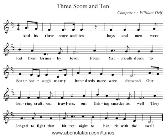 Three Score and Ten