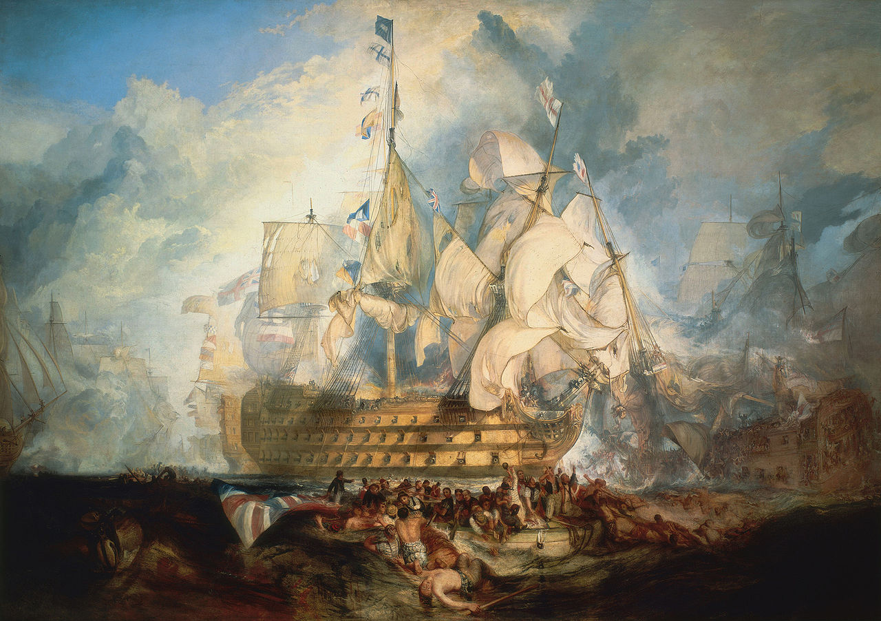 Turner: The Battle of Trafalgar
