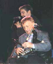 Paddy Moloney of the Chieftains (& Seamus Egan); photo by The Mollis