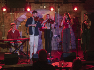 Skrebo, young musicians from Orkney at the Festival Club