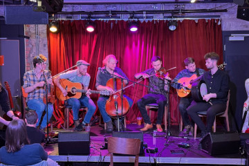 Graham Rorie and friends at the Festival Club